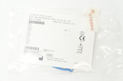 Acumed 70-0298 Congruent Plate System Nrw Prof Clavicle Plate 8-hole Str Left